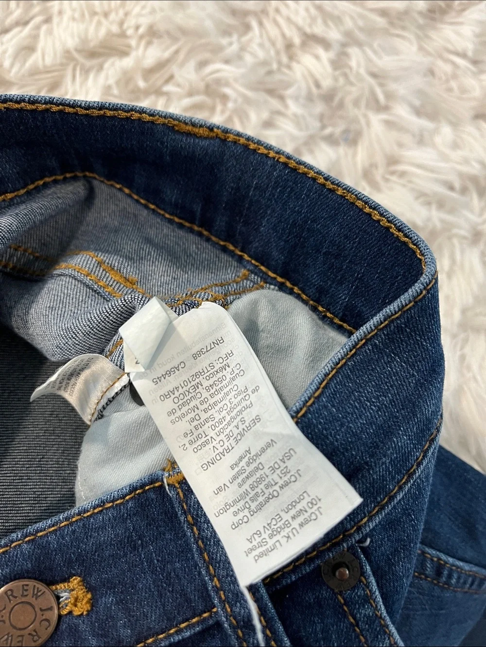 J Crew high rise vintage straight 30